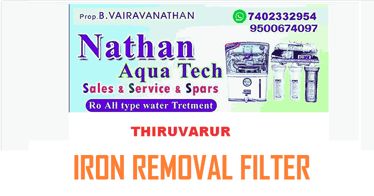 Nathan Aqua iron removal filter in thiruvarur